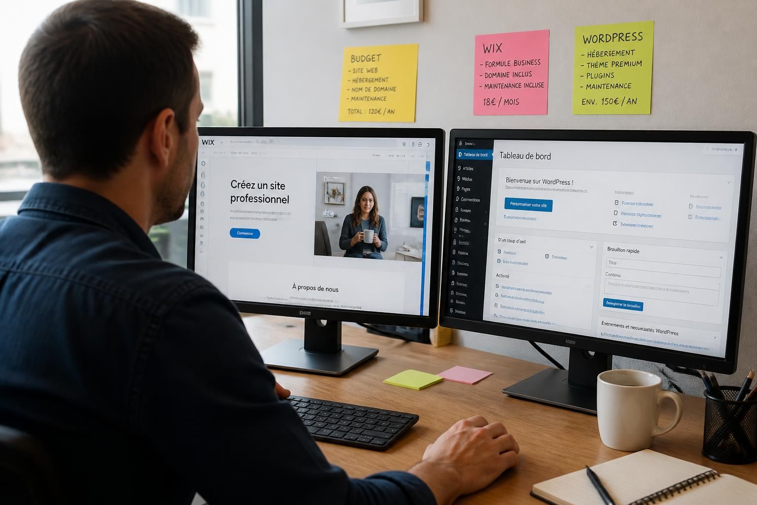 découvrez les avantages et inconvénients de wordpress et wix pour choisir la meilleure solution adaptée à votre entreprise. guide complet pour faciliter votre décision.